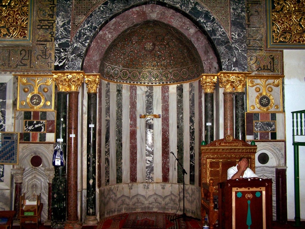 Masjid Al Aqsa in Jerusalem - Palastine (mihrab)